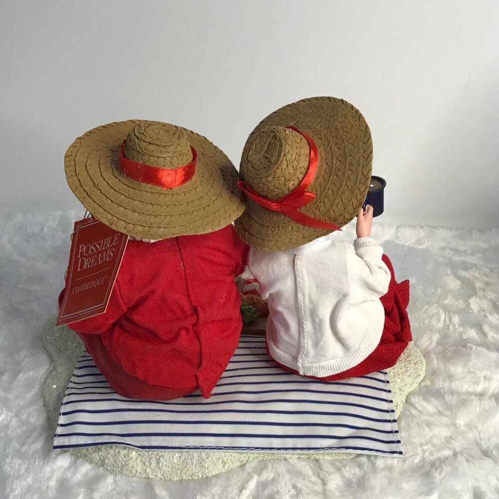 Clothtique Possible Dreams 'Life is a Picnic' 2023 Santa Figure 6012189 - NEW - Picture 9 of 11